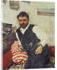 Portrait of Konstantin Korovin, 1891 by Valentin Aleksandrovich Serov