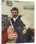 Portrait of Konstantin Korovin, 1891 by Valentin Aleksandrovich Serov