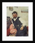 Portrait of Konstantin Korovin, 1891 by Valentin Aleksandrovich Serov