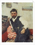 Portrait of Konstantin Korovin, 1891 by Valentin Aleksandrovich Serov
