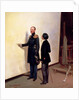 Tsar and Artist - Nikolay I in the Artist's Atelier, 1883 by Bogdan Pavlovich Villeval'de