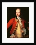 Portrait of Matvey Begichev, 1757 by Ivan Yakovlevich Vishnyakov