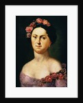 Portrait of Avdotia Istomina, 1830s by School Russian