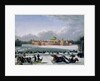 Sleigh Race at the Petrovsky Park in Moscow, 1848 by Golitsyn Golitsyn