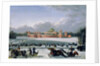 Sleigh Race at the Petrovsky Park in Moscow, 1848 by Golitsyn Golitsyn