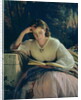 Reading, 1863 by Ivan Nikolaevich Kramskoy