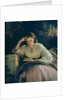 Reading, 1863 by Ivan Nikolaevich Kramskoy