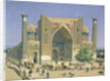 Medrasah Shir-Dhor at Registan place in Samarkand, 1869-70 by Vasili Vasilievich Vereshchagin
