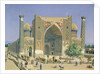 Medrasah Shir-Dhor at Registan place in Samarkand, 1869-70 by Vasili Vasilievich Vereshchagin