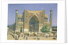 Medrasah Shir-Dhor at Registan place in Samarkand, 1869-70 by Vasili Vasilievich Vereshchagin