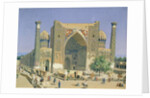 Medrasah Shir-Dhor at Registan place in Samarkand, 1869-70 by Vasili Vasilievich Vereshchagin