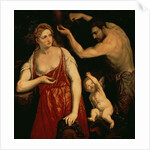 Venus and Mars, 1550s by Paris Bordone