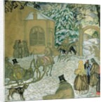 Illustraton for 'Dubrovsky', by Alexander Pushkin, 1912 by Boris Dmitrievich Grigoriev