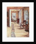 Interior of L. Panteleev's house in Murmanov, 1913 by Anna Nikolaeva Karinskaya