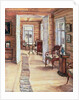 Interior of L. Panteleev's house in Murmanov, 1913 by Anna Nikolaeva Karinskaya