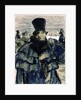Portrait of Alexander Pushkin on the Neva Embankment, 1915 by Boris Mikhailovich Kustodiev