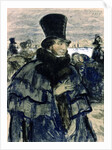 Portrait of Alexander Pushkin on the Neva Embankment, 1915 by Boris Mikhailovich Kustodiev