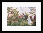The Orchard, 1918 by Boris Mikhailovich Kustodiev