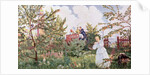 The Orchard, 1918 by Boris Mikhailovich Kustodiev