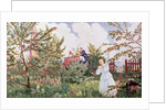 The Orchard, 1918 by Boris Mikhailovich Kustodiev