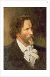 Portrait of Ilja Repin, 1902 by Boris Mikhailovich Kustodiev