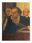 Michal Kleopas Oginski, Frederic Chopin and Stanislaw Moniuszko by Ilya Efimovich Repin