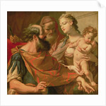 Moses Stepping on the Crown of Pharaoh by Sebastiano Ricci