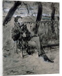 Alexander Pushkin in a Park, 1899 by Valentin Aleksandrovich Serov