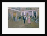 Ball at Larins, an illustration for 'Eugene Onegin', by Alexander Pushkin, 1911 by Alexei Steipanovitch Stepanov