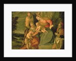 The Holy Family with St. Elizabeth and John the Baptist by (1528-88) Veronese