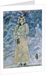 The Snow Maiden, a sketch for the Opera by Nikolai Rimsky-Korsakov, 1890s by Mikhail Aleksandrovich Vrubel