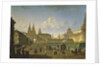 View of the Voskresensky and Nikolsky Gates and the Neglinny Bridge from Tverskay Street in Moscow, 1811 by Fedor Yakovlevich Alekseev
