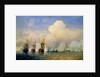 The Russo-Swedish Sea War near Kronstadt in 1790 by Aleksei Petrovich Bogolyubov