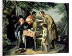 Tea Drinking in Mytishchi, near Moscow, 1862 by Vasili Grigorevich Perov