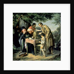Tea Drinking in Mytishchi, near Moscow, 1862 by Vasili Grigorevich Perov