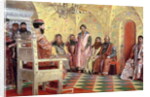 Tsar Mikhail Fyodorovich with Boyars Sitting in His Room, 1893 by Andrei Petrovich Ryabushkin