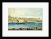 Laying of the Moskvoretsky Bridge in Moscow, 1830 by Charles de Hampeln