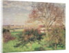 Autumn morning at Eragny, 1897 by Camille Pissarro