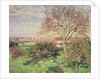 Autumn morning at Eragny, 1897 by Camille Pissarro
