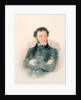 Portrait of Alexander Pushkin 1836 by Piotr Ivanovich Sokolov