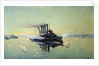 Cruiser 'Askold' fighting on July 28th 1904 in the Yellow Sea, 1906 by Konstantin Veshchilov