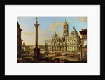 Santa Maria Maggiore, Rome, 1739 by Bernardo Bellotto