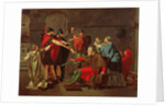 The Oath of the Horatii, 1791 by Armand Charles Caraffe