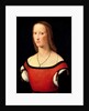 Portrait of a Woman, 1500s by Lorenzo Costa