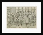 A guild meeting, second half 17th century by Dutch School
