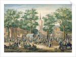 Market in The Hague, 1769 by Paulus Constantin La Fargue