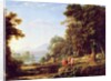 Landscape with Apollo and Marsyas, 1639-40 by Claude Lorrain