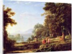 Landscape with Apollo and Marsyas, 1639-40 by Claude Lorrain