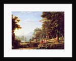 Landscape with Apollo and Marsyas, 1639-40 by Claude Lorrain