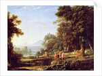 Landscape with Apollo and Marsyas, 1639-40 by Claude Lorrain
